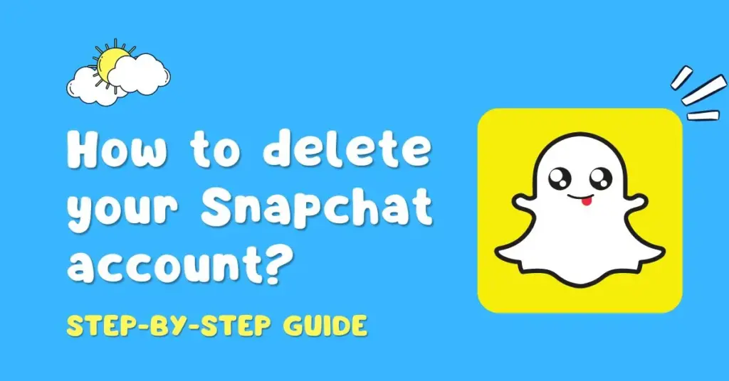 delete your snapchat account