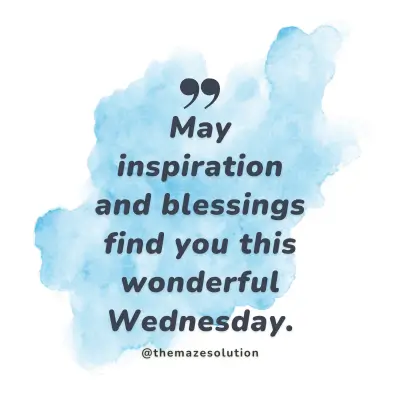 inspiration wednesday blessings