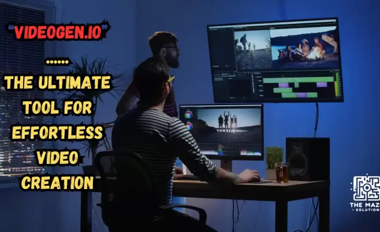 VideoGen.io : The Ultimate Tool for Effortless and AI Video Creation